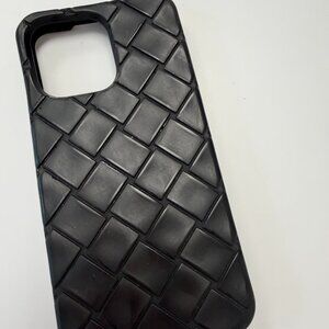 Botttega Veneta Intreccio Pattern Phone Case (iPhone 14 Pro Max)